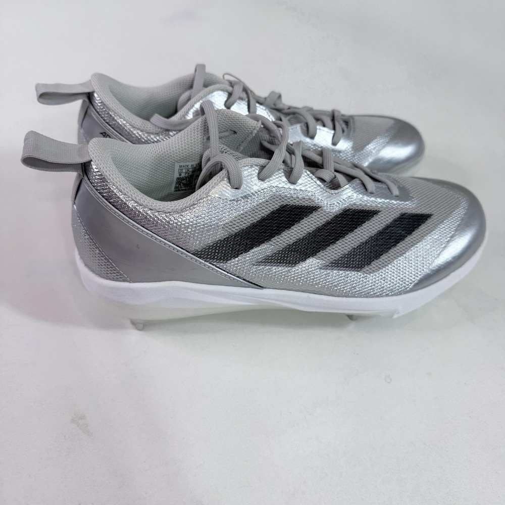 Adidas Adizero Instinct Si Women's Softball Cleats Size 9 Silver Metal Shoes